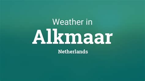 Weather alkmaar